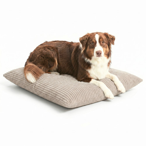Hundekissen cord mit bezug - cord,